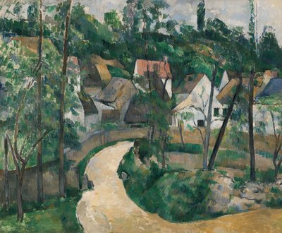Curva nella strada da Paul Cézanne